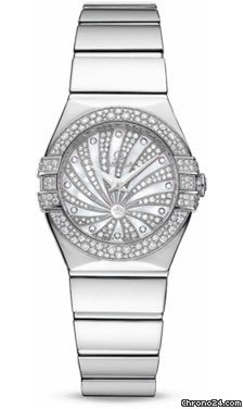 Omega Constellation Luxury Edition 24 mm White Gold