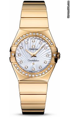 Omega Constellation Quartz 27 mm Polished Yellow Gold