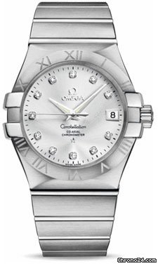 Omega Constellation Chronometer 35 mm Brushed Stainless Steel
