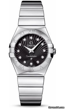 Omega Constellation Quartz 27 mm Polished Stainless Steel