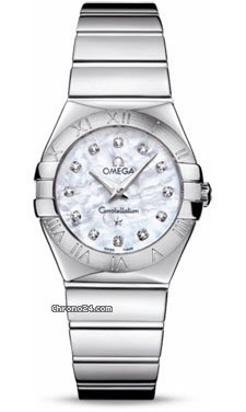 Omega Constellation Quartz 27 mm Polished Stainless Steel