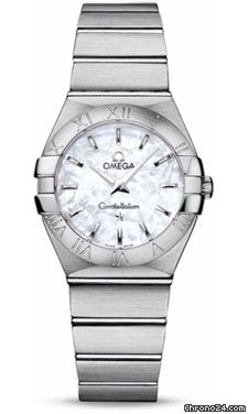 Omega Constellation Quartz 27 mm Brushed Stainless Steel