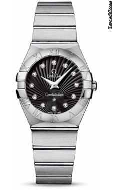 Omega Constellation Quartz 27 mm Brushed Stainless Steel