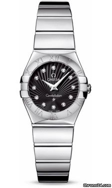 Omega Constellation Quartz 24 mm Polished Stainless Steel