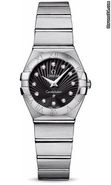 Omega Constellation Quartz 24 mm Brushed Stainless Steel