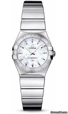 Omega Constellation Quartz 24 mm Polished Stainless Steel