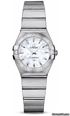 Omega Constellation Quartz 24 mm Brushed Stainless Steel