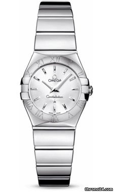 Omega Constellation Quartz 24 mm Polished Stainless Steel