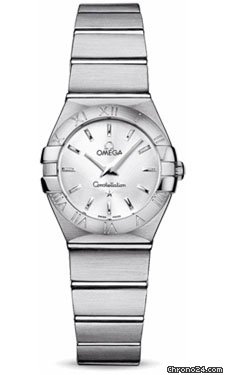 Omega Constellation Quartz 24 mm Brushed Stainless Steel