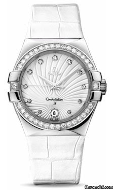 Omega Constellation Chronometer 35 mm Brushed Stainless Steel