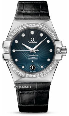 Omega Constellation Chronometer 35 mm Brushed Stainless Steel
