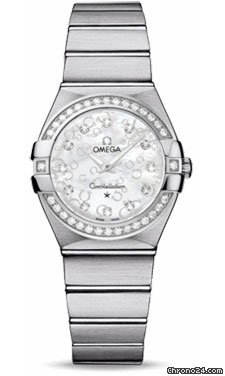 Omega Constellation Quartz 27 mm Polished Stainless Steel