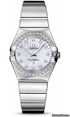 Omega Constellation Quartz 27 mm Polished Stainless Steel