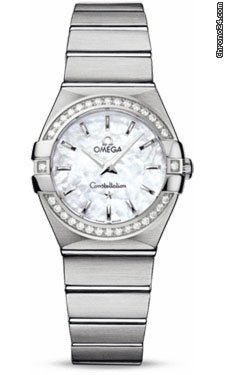 Omega Constellation Quartz 27 mm Brushed Stainless Steel