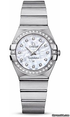 Omega Constellation Quartz 27 mm Brushed Stainless Steel