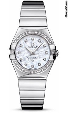 Omega Constellation Quartz 27 mm Polished Stainless Steel