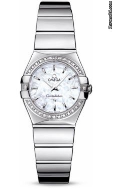 Omega Constellation Quartz 24 mm Polished Stainless Steel