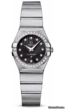 Omega Constellation Quartz 24 mm Brushed Stainless Steel