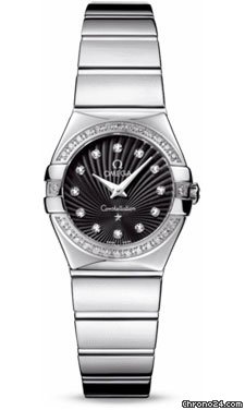 Omega Constellation Quartz 24 mm Polished Stainless Steel