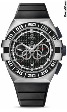 Omega Constellation Double Eagle Chrono Stainless Steel
