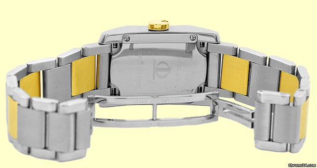replica Baume & Mercier Lady's Stainless Steel & 18K Yellow Gold  &  Diamant WATCHES 1 