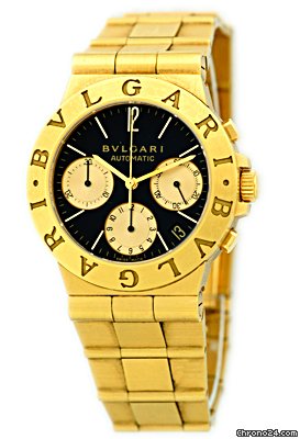 Bulgari Gent's 18K Yellow Gold   Chronograph