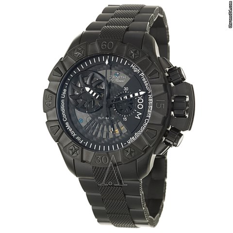 Zenith Men's Defy Xtreme Stealth Watch
