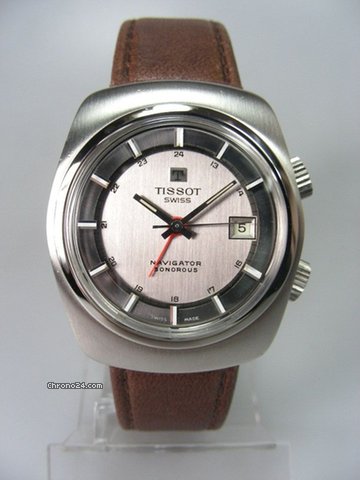 Tissot Navigator Sonorous reveil cadran ardoise