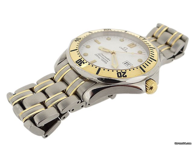 Omega Seamaster Professional Two-Tone Watch