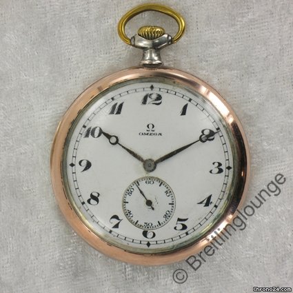 Omega 900er Silber Taschenuhr pocket watch