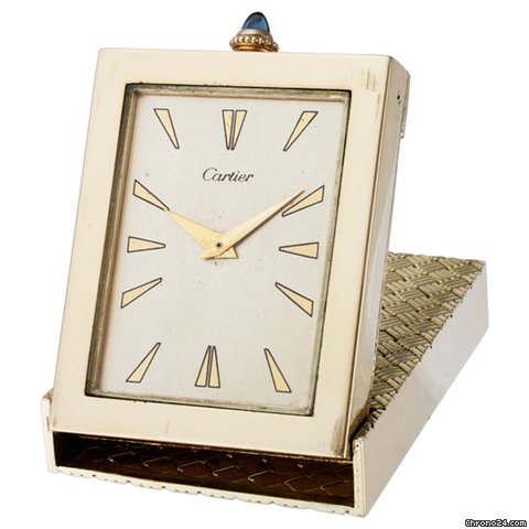 Cartier Travel Clock