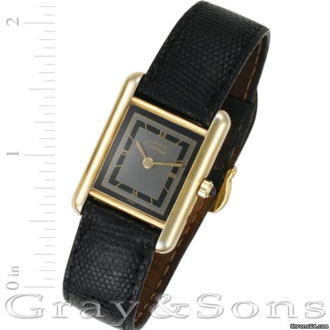 Cartier Tank Vermeil 08784