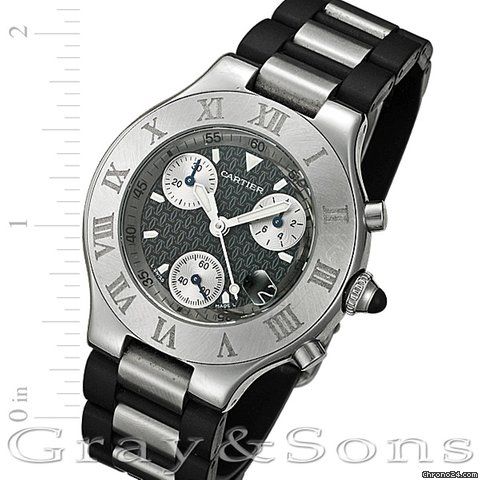 Cartier Chronoscaph 21 W10125U2