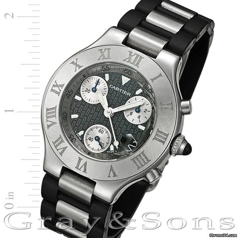 Cartier Chronoscaph 21 W10125U2