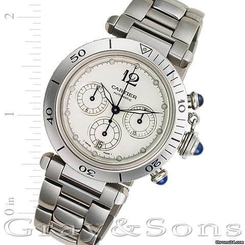 Cartier Pasha Chronograph W31030H3 2113