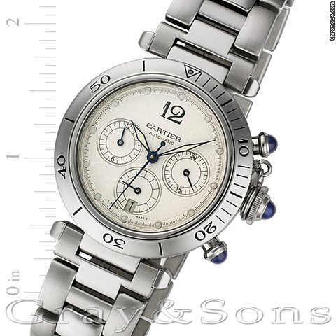 Cartier Pasha Chronograph w31030h3