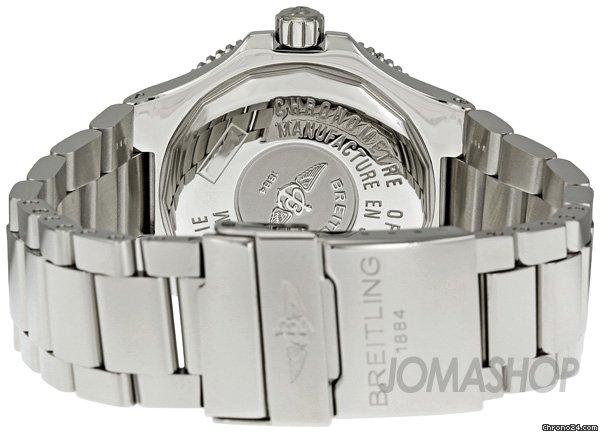 replica Breitling SuperOcean GMT Black Dial Automatic Stainless Steel Mens Watch A3238011-BA38SS WATCHES 1 