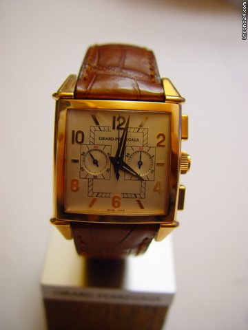 Girard Perregaux Vintage 1945, Square, chronograph