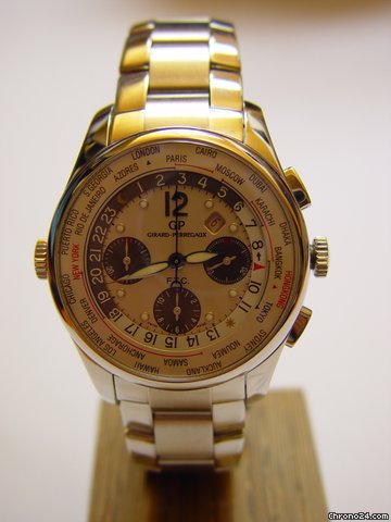 Girard Perregaux WW.TC financial time, chronograph