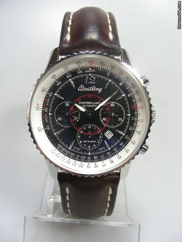 Breitling Montbrillant chronographe cadran deux tons