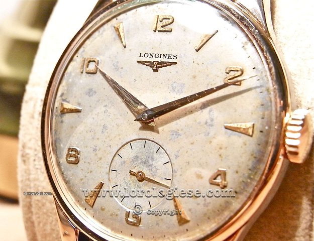 replica Longines Vintage 1962 Oversize Pink Gold Filled Cal. 30L WATCHES 1 