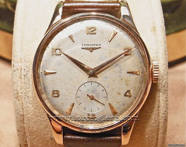 Longines Vintage 1962 Oversize Pink Gold Filled Cal. 30L