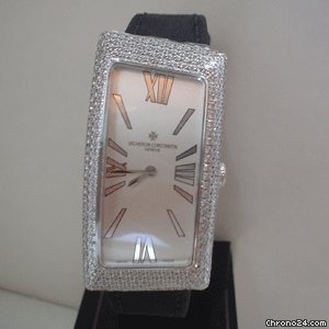 Vacheron Constantin 1972 WHiTE GOLD DiAMOND BEZEL LARGE SiZE