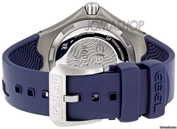 replica Ebel Sportwave Aquatica Blue Dial Automatic Mens Watch 1215634 WATCHES 1 