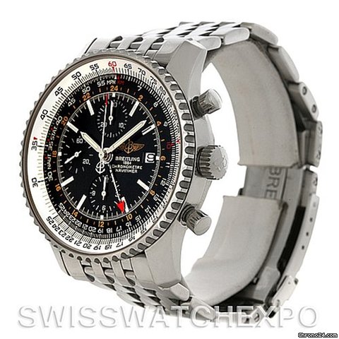 Breitling Navitimer World Chronograph Steel Watch