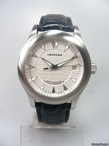 Chopard LUC Sport acier/cuir aiguilles dauphines