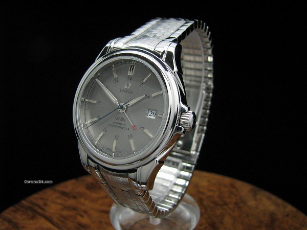 Omega De Ville Co Axial Herrenuhr Edelstahl / Wie Neu