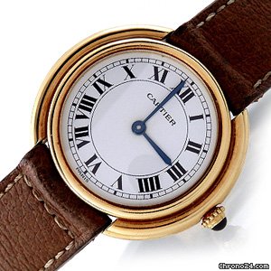 Cartier Cougar 18k Gelbgold Faltschliesse