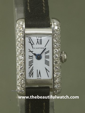 Cartier TANK WOMAN PLATINE 1950