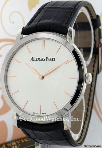 Audemars Piguet 15180BC Jules Audemars Automatic Ultra-Thin, White Gold